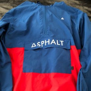 Asphalt Yacht Club Half Zip Windbreaker